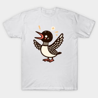 Little Loon Cartoon T-Shirt